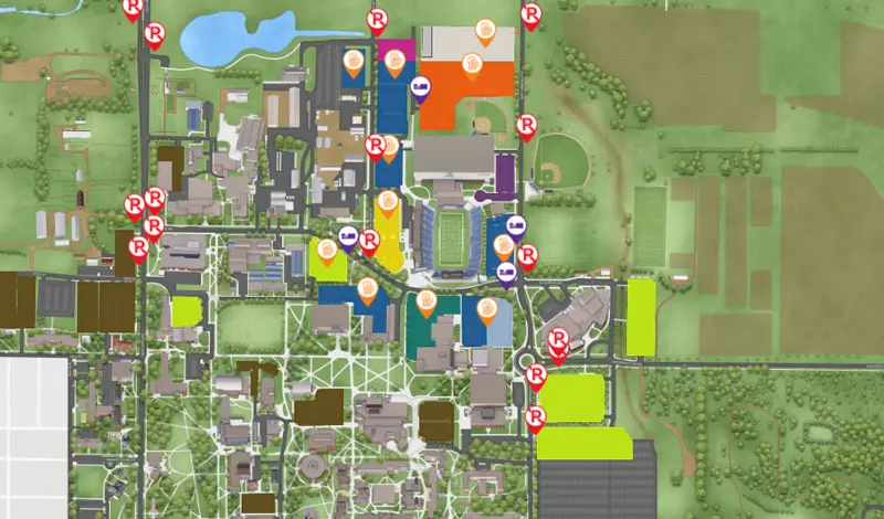 Tailgating Map